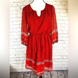 Lily Star Dress Boho Small